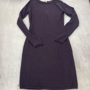 Beautiful deep sweater purple dress! 💜💜